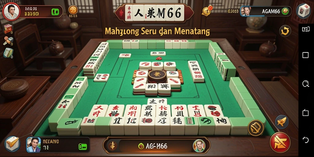 Tampilan gameplay AGAM66 yang penuh warna dan menantang.