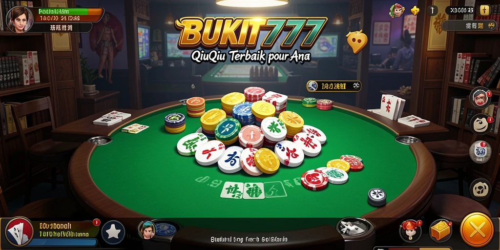 Tampilan gameplay QiuQiu yang seru dan menarik di BUKIT777.