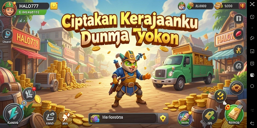 Tangkapan layar utama HALO777 menampilkan gameplay Tycoon yang mendebarkan.