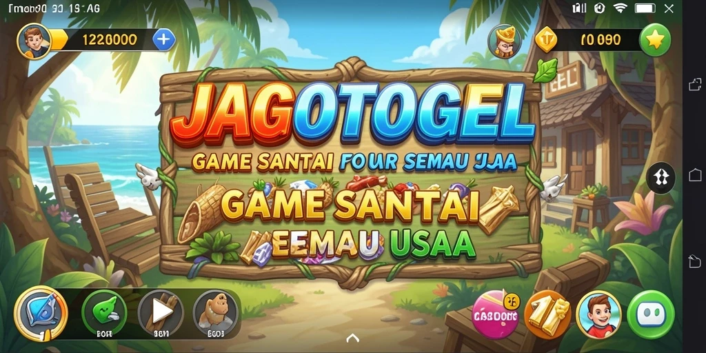 Tampilan menarik dan gameplay seru dari JAGOTOGEL.