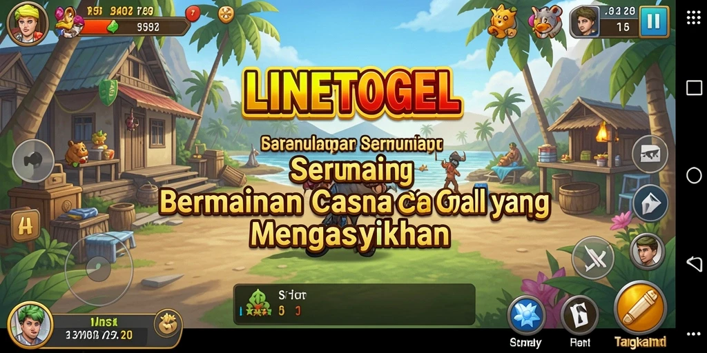 Tangkapan layar dari gameplay seru LINETOGEL yang penuh warna.
